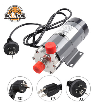 HomeBrew Pump MP-15R Food Grade 304 Stainless Steel head Brewing Home brew Magnetic Water Pump Temperature 140C 1/2